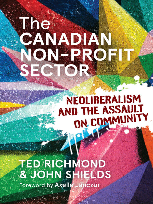 Title details for The Canadian Non-profit Sector by Ted Richmond - Wait list